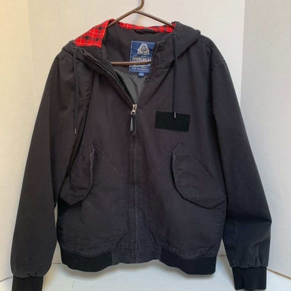 American Rag Mens Black Lightweight Size XL Jacket
